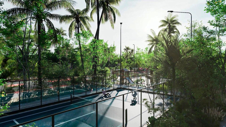 Canchas deportivas, segunda vista