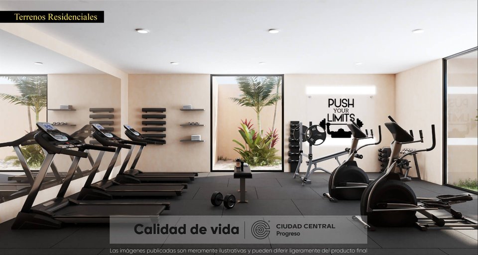 Gimnasio en Casa Club